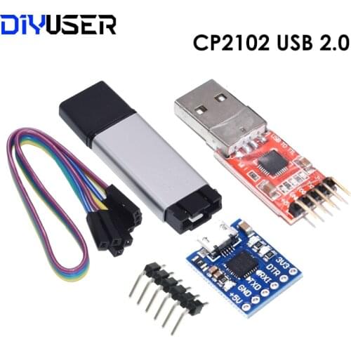 CP2102 USB 2.0 to UART TTL 5PIN Connector Module Serial Converter STC Replace FT232 CH340 PL2303