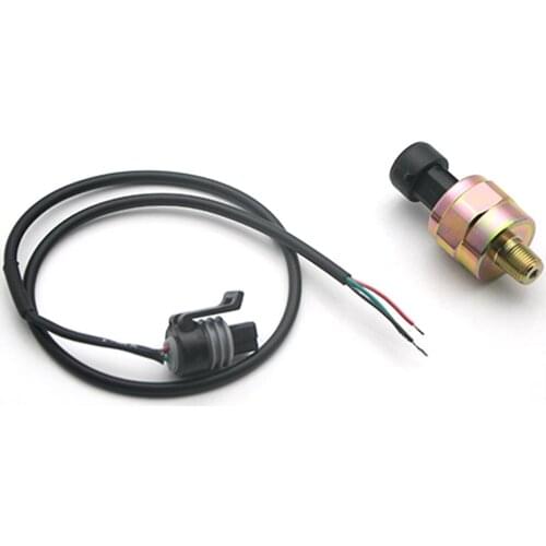DC5V 1/8" NPT Electronic Oil Pressure Sensor Transmitter Pressure Transducer 1.2 MPa 174 PSI For Water Gas Air Oil Fuel Car Stai