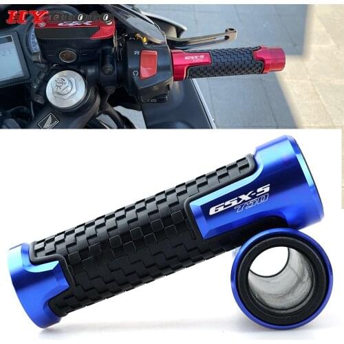For SUZUKI GSX-S750 GSXS750 GSX S750 GSXS 750 Motorcycle Accessories 7/8'' 22MM CNC Handlebar Grips Handle Grip Handle bar