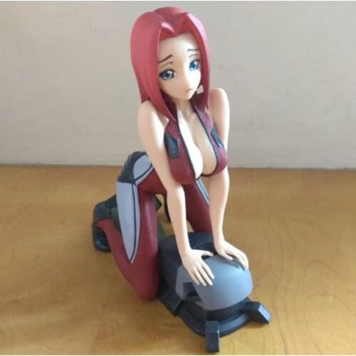 1/9 Hot Sale Anime Code Geass Kouzuki Kallen Sitting Posture Genuine Figures 10cm Model Toy Collectible Tabletop Ornaments