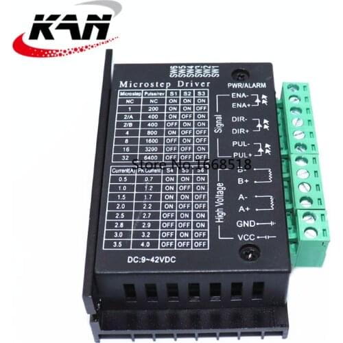 42/57/86 TB6600 wood router machine stepper motor driver 32 segments upgraded version 4.0A 42VDC cnc Engraving machine kits