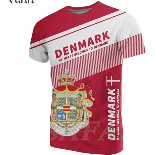 Finland Greece Hungary Ecuador Denmark Country Flag 3D Fashion All Over Printed Round Neck T Shirt Men Women Harajuku Casual Tee