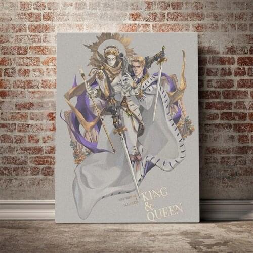 Canvas Printed Wall Art Jojo S Bizarre Poster Painting Modern Japan Anime Role Home Decor Modular Pictures Frame For Living Room