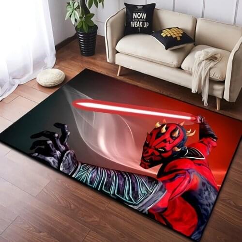 100x160cm Disney Star Wars Baby Play Mat Non-slip Washable Carpet Rug for Living Room Washable Floor Rug Carpet