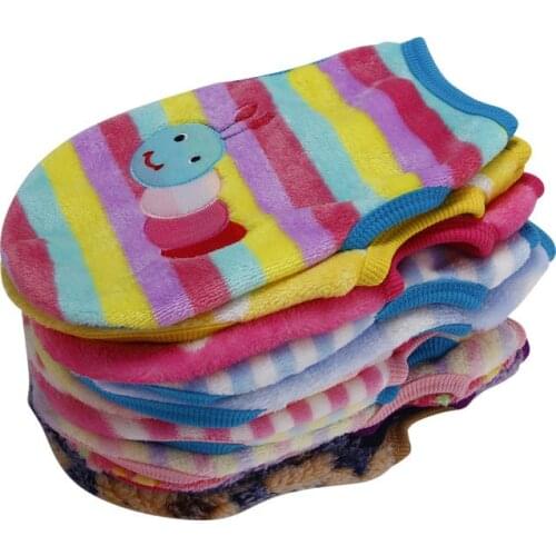Soft Dog Clothes New Born Puppy Pet Clothes Fleece Clothing For Small Medium Dogs Pets Clothing Cat Rabbit Dog Coat Jacket York