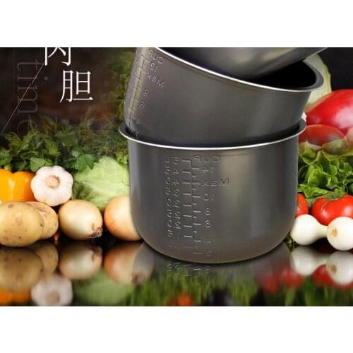 Electric pressure cooker liner Rice cooker 4L/5L/6L Black crystal liner Not sticky pot