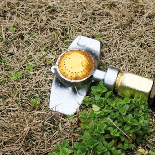 Metal 360 Degree Sprinkler for Lawn Watering Easy Use Professional Compact