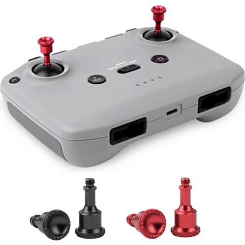 For Mavic Air 2 Remote Controller Thumb Rocker Joystick Replacement Kit 2pc Aluminum Thumb Joystick for DJI Mavic Air 2 Drone