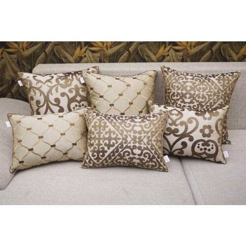 Luxury Cushion Cover Pillow Case European embroidery cushions Home Decor Sofa Car Seat Decor Throw Pillow