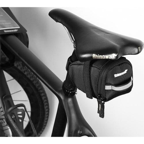 Bicycle Bag Bike Saddle Bag Waterproof Seatpost Storage Pouch Cycling Tail Rear Bag MTB Road Bike inner tube kit Case