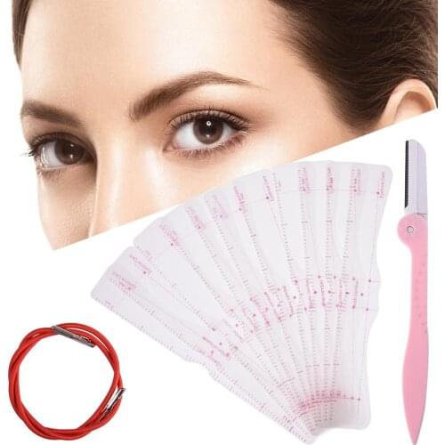 Eyebrow Stencils Eyebrow Shaper Kit Reusable Eyebrow Template Makeup Tools for Eyebrows Beauty Tool