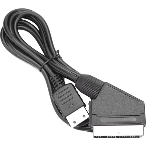 1.8m/6ft VGA RCA Audio Cable Cord RGB Scart Cable for SEGA Dreamcast DC high quility RGB Scart Cable for SEGA Dreamcast DC