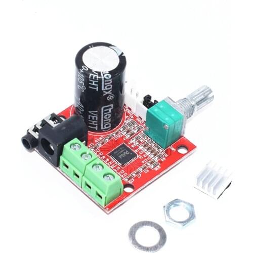D83 12V Mini Hi-Fi PAM8610 Audio Stereo Amplifier Board 2X10W Dual Channel D Class Lowest Price
