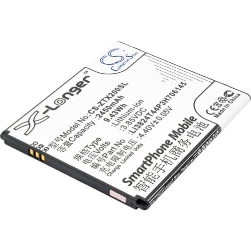CS 2450mAh / 9.43Wh battery for ZTE Grand X 2, Grand X2, Z850 Li3824T44P3H706145