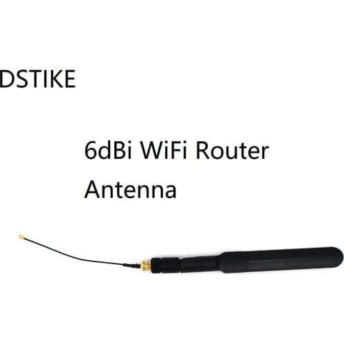 DSTIKE 6dBi WiFi Router Antenna for ESP-07/ESP32-Wrover