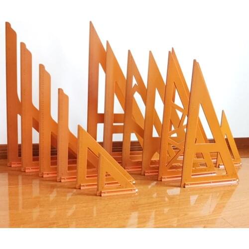 Woodworking Precision Triangle Ruler 90 Degree Large Square Ruler Cutting Machine Angle Cutting Board Ruler Auxiliary Tools