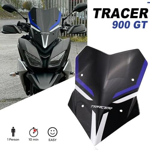 Motorcycle Parts Windscreen Windshield Deflectors Wind Shield Screen Protector FOR YAMAHA TRACER 900 & GT 2018 2019 2020 2021