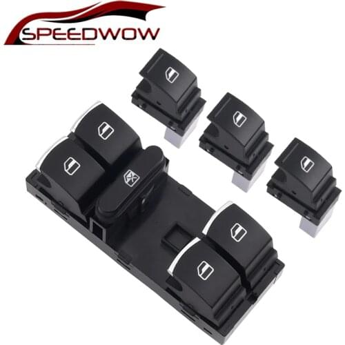 Electric Master Window Control Switch Button For Volkswagen VW Golf MK56 Jetta PassatB6 Tiguan Rabbit Touran 5ND959857 5ND959855