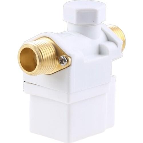 AC 220V Brass 1/2" Electric Solenoid Valve Water Air N/C Normally Closed Water
