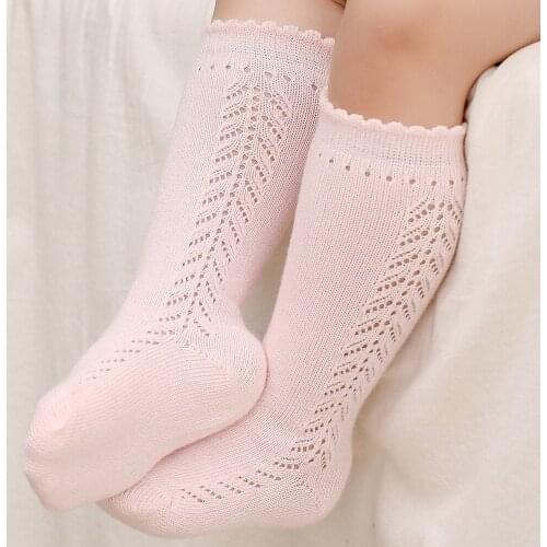 10 Pairs Kids Children Knee High Socks Leg Warmer Baby Girls Stocking Hose