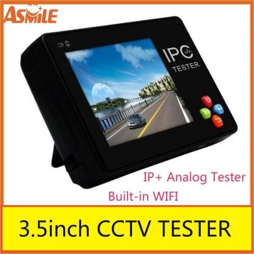 Good price 3.5 " tft IPC1600 WIFI IP cctv camera tester for IPC1600 from asmile