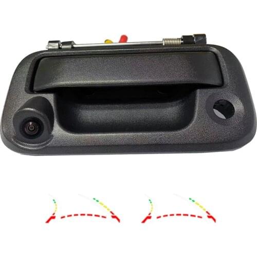 Vehicle Dynamic Trajectory Line Car Rear View Camera for Ford F150 F250 F350 F450 F550 F650 F750 Rover Tailgate Handle Camera