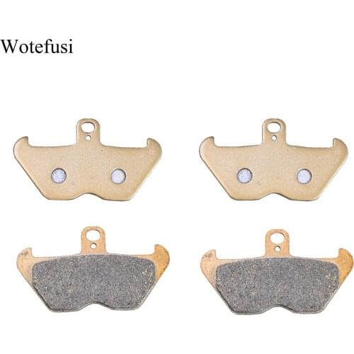 Wotefusi 2 Pairs Sets Motorcycle Front Brake Pads For BMW R1200 C 96-02 1996 1997 1998 1999 2000 2001 2002 [SC24]