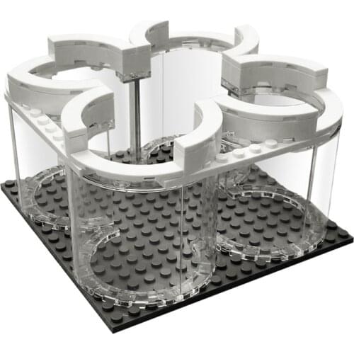 MOC Aerospace Apollos 11 Saturn V Display Stand Rocket Launch Space Spacecraft City Building Blocks Classic Model Bricks Kits