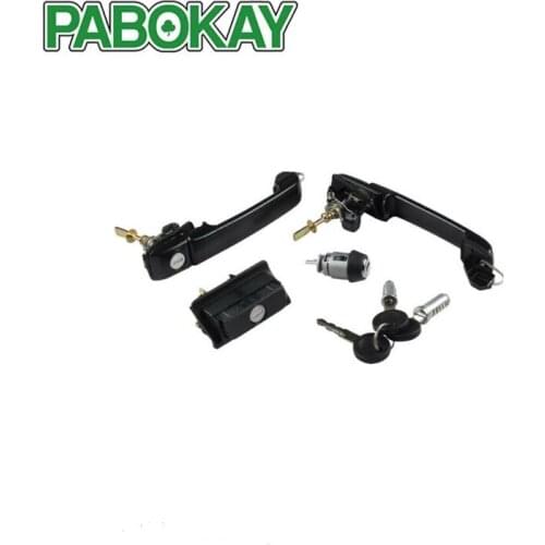 New Locking System Lock Set Fits VW Golf Mk3 1H0837207B 1H0905855A 1H6827571A 1H0898081
