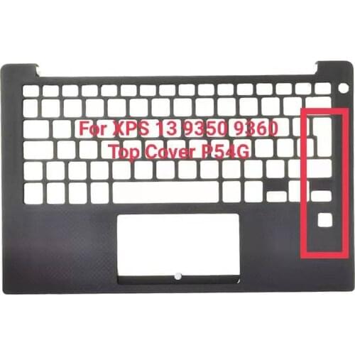 NEW Original Laptop Brand UK Palmrest Upper Cover Case For Dell XPS 13 9350 9360 With fingerprint hole - KGX76 0KGX76 P54G