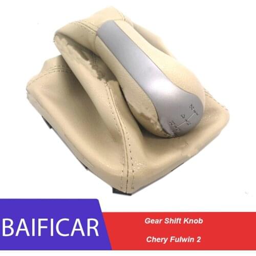 Baificar Brand New Genuine Gear Shift Knob Gearbox Shift Lever For Chery Fulwin 2 2010-2012 2013-2016