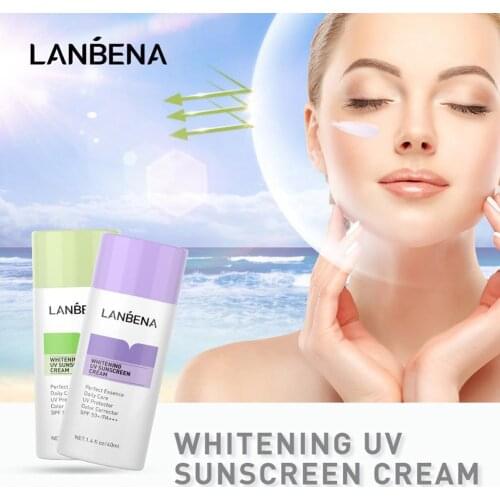 UV Sun Protection Whitening Cream Face Sunblock SPF50 Protection Moisturizing Body Skin Daily Care Lotion Sun 40Ml Solar B1B4