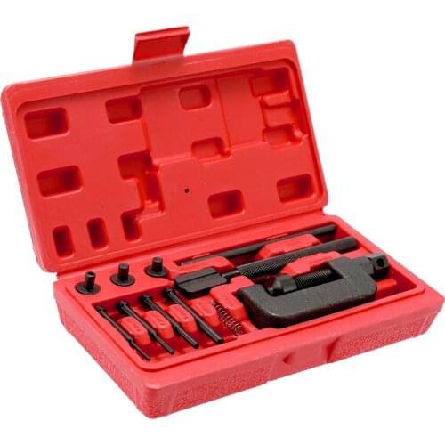 Professional Motorcycle Bike Chain Breaker Splitter Link Riveter Universal Bikes Riveting Tool Set Cycling Accessories