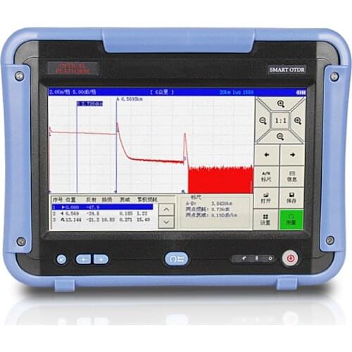 Smart-7 series optical time domain reflectometer high precision OTDRfiber break point tester cable length test fiber optic cable