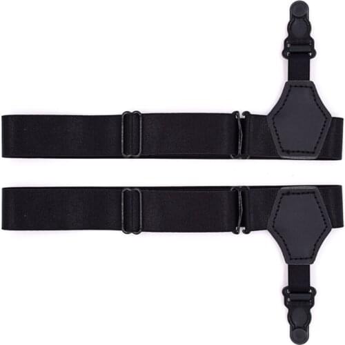 Adjustable Men Sock Single Duck-Mouth Garter Suspenders Braces Clip Belt Hold Up