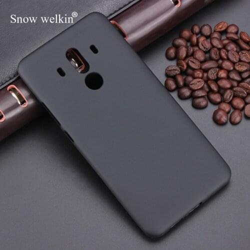 Snow Welkin Gel TPU Slim Soft Anti Skiding Silicone Case Back Cover For Huawei Mate 10 Pro 6.0inch Rubber Bag Coque Fundas