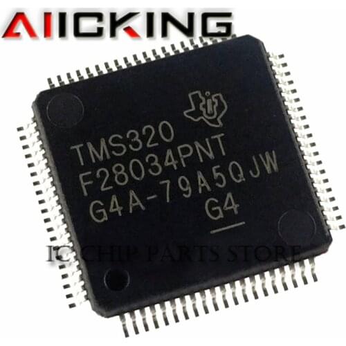 TMS320F28034PNT 2pcs Free shipping TMS320F28034 LQFP-80 100% New&original In Stock
