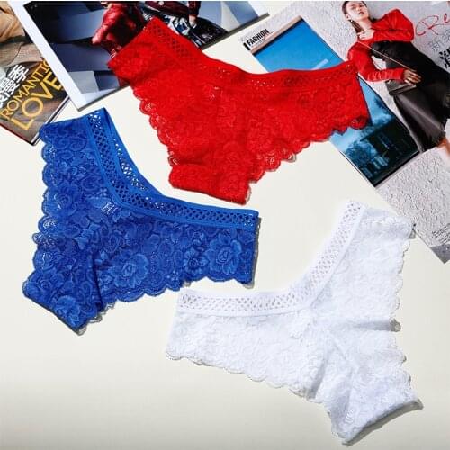 Luckymily 3Pcs/Lot Seamless Panty Set Underwear Female Comfort Intimates Fashion Female Low-Rise Briefs Transparent Lingerie