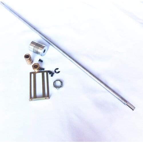 Volume potentiometer extension Flexible connecting shaft