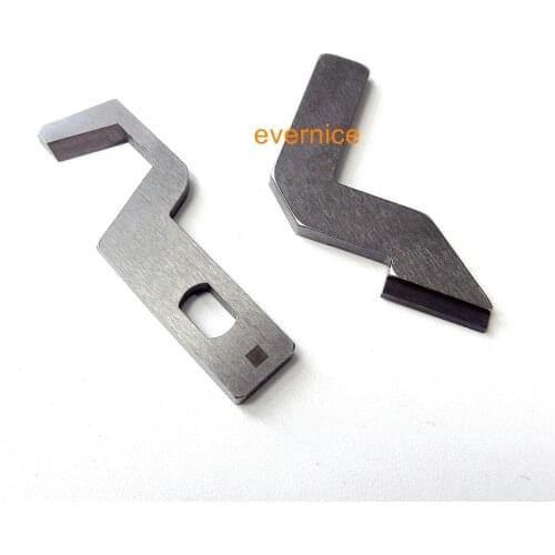 UPPER & LOWER KNIFE #401-44945+401-34471 for JUKI MO-1000, MO-2000QVP