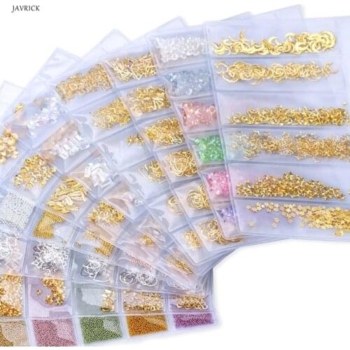 Golden Shell Moon Star DIY Filling Materials Filler UV Resin Charm Necklace Earring Finding Jewelry Making
