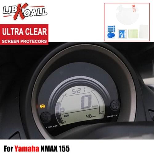For Yamaha NMAX N MAX 155 NMAX155 Dashboard Screen Protector Ultra-Clear Cluster Scratch TPU Film Screen Protection Anti-Glare
