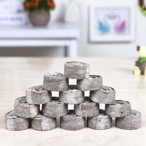 100pcs 30mm Compressed Peat Soil Pellet Seedling Soil Block Maker Seeds Starting Professional Plug Seeds Planting Starter