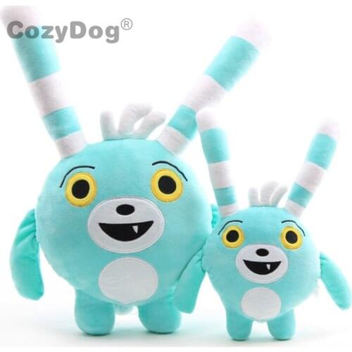 Anime Abby Hatcher Bozzly Bunny Plush Figure Toy 30 CM And 50 CM Kawaii cute Blue Rabbit Stuffed animals Doll Children Baby Gift