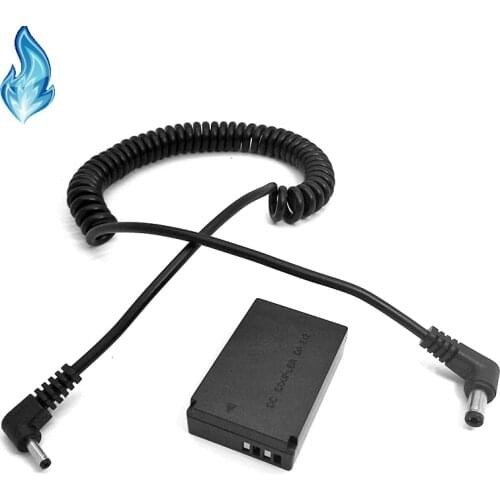 5525 to PS700 8V Power DC Cable + LP-E12 Battery Connector DR-E12 DC Coupler for Canon EOS M M2 M10 M50 Digital Cameras