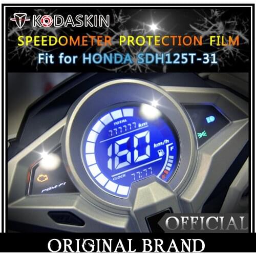 KODASKIN Motorcycle TPU Instrument Protection Speedometer Waterproof Protective Film Hydrogel Film Fit for HONDA SDH125T-31