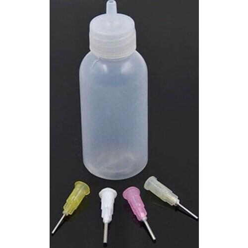 Tattoo Bottle Kit Professional Ink Nozzle Drawing Bottle Makeup Paints Accesories Body Art Tool Set 16 Needle Nozzl +2 Bottle