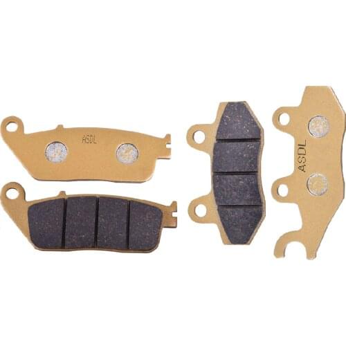125cc Motorcycle Ceramic Front Rear Brake Pads Set For DAELIM Roadwin VJ125 VJ 125 2004-2011 SQ 250 Freeway S2 2006 Low dust