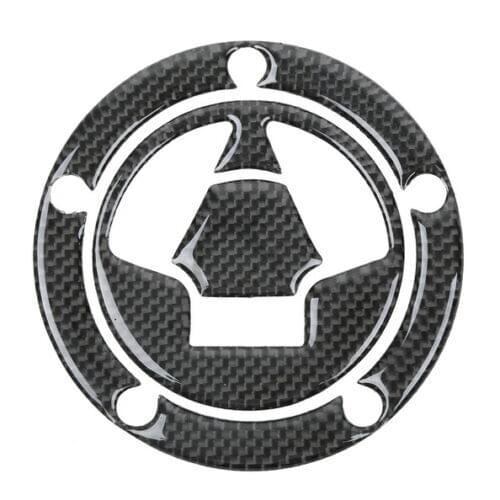 Motorcycle Carbon Fiber Fuel Gas Sticker Decal Tank Pad For Kawasaki Concours 1400 GTR 1400