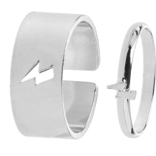 2021 New Ring Set for Her Gold Plated Adjustable Finger Thumb Jewelry 2 PCs 2020 trend